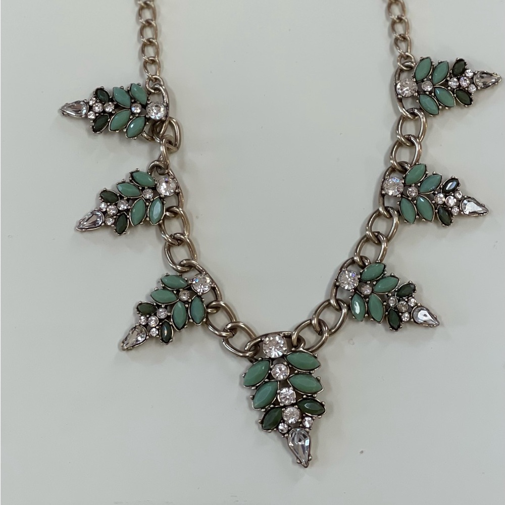 GAP | green statement necklace